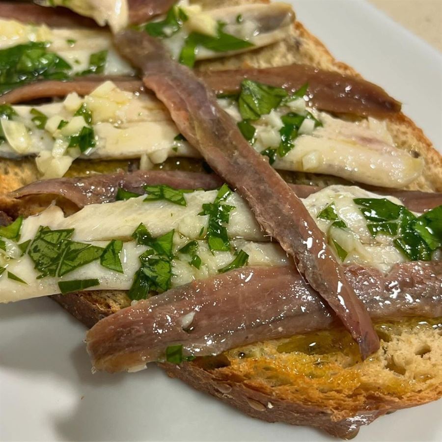 Anchoas de Santoña en Octavillo, Chabuca
