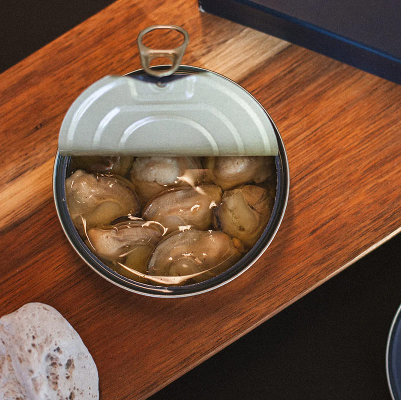 Ostra en aceite de oliva, serie 10, Roi&Co