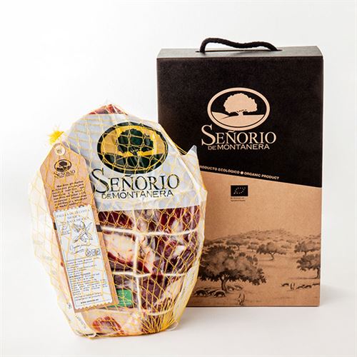 Paleta 100% raza ibérica ecológico, deshuesada, Señorío de Montanera