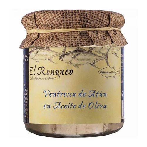 Ventresca de Atún en Aceite de Oliva, El Ronqueo