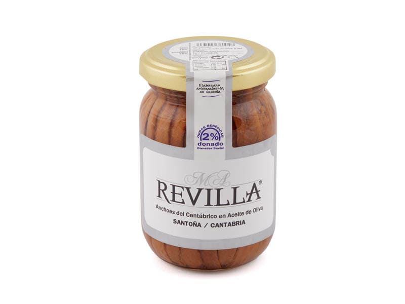 Anchoas M.A. Revilla  - Tarro de Cristal
