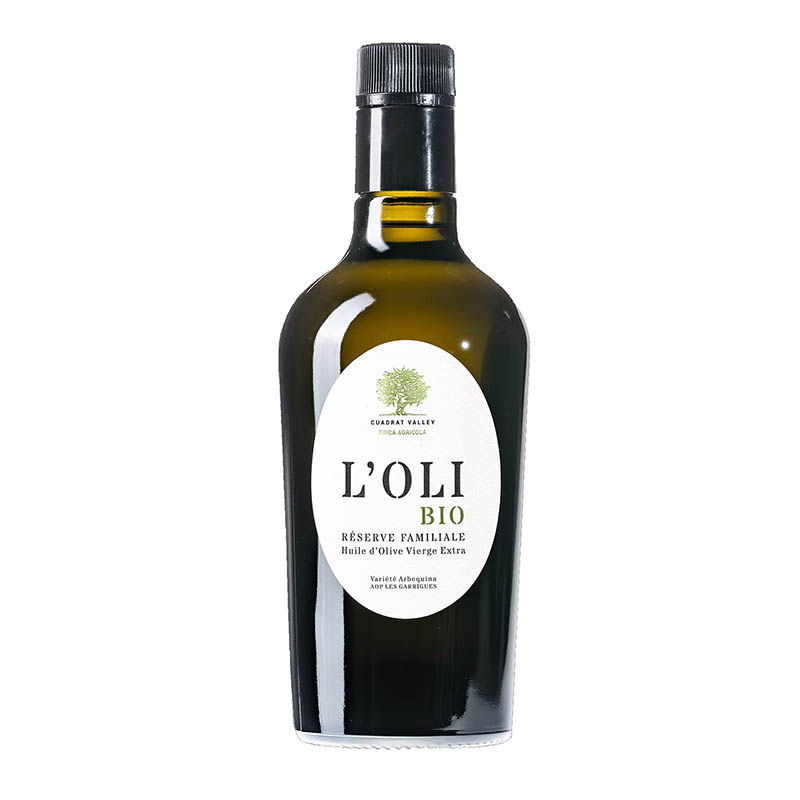 Aceite de Oliva Virgen Extra L’Oli ecológico Cuadrat Valley