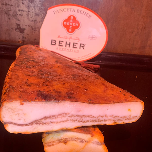 Panceta de Bellota 100% Ibérica Único loncheada, Beher