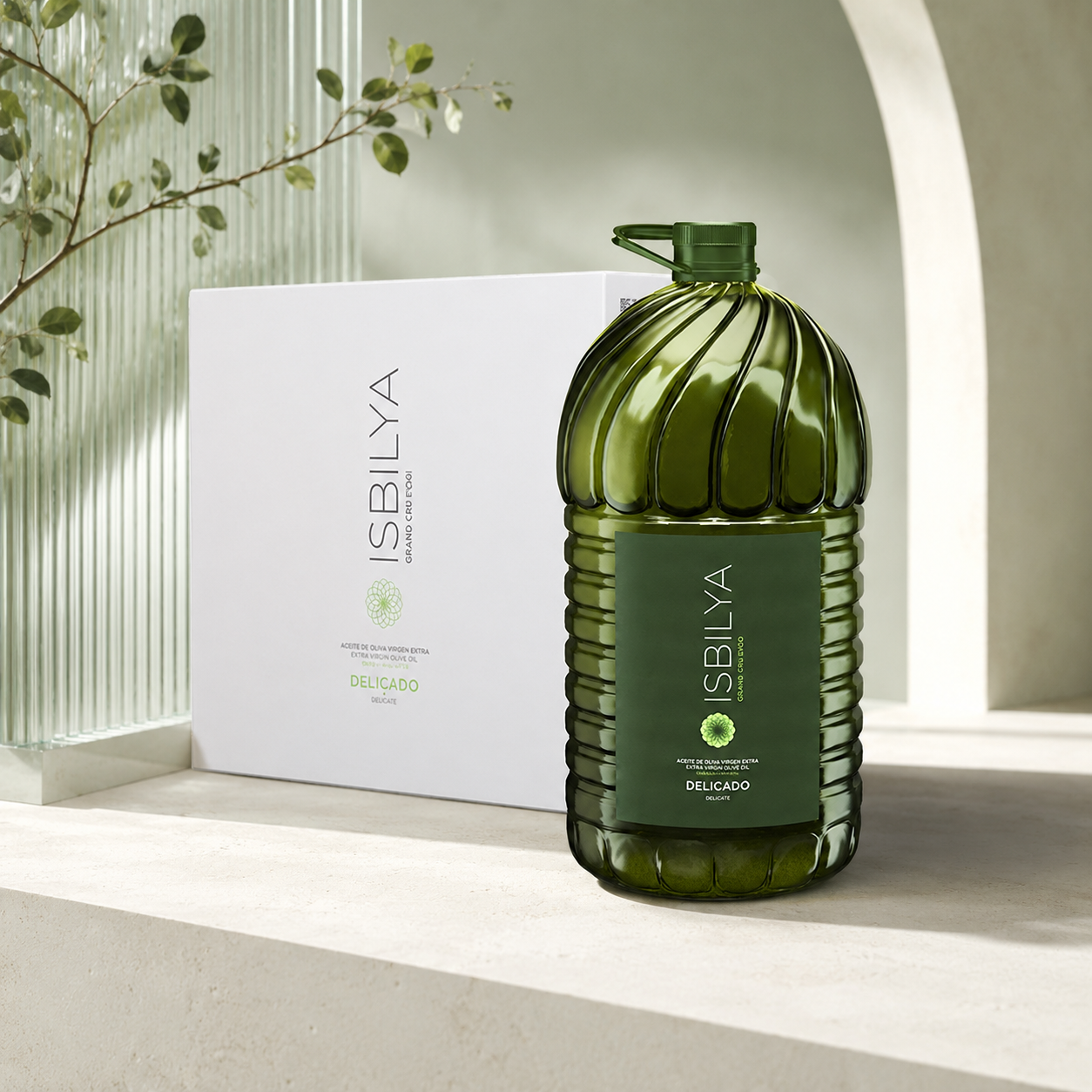 Aceite de Oliva Virgen Extra Coupage Delicado, Isbilya