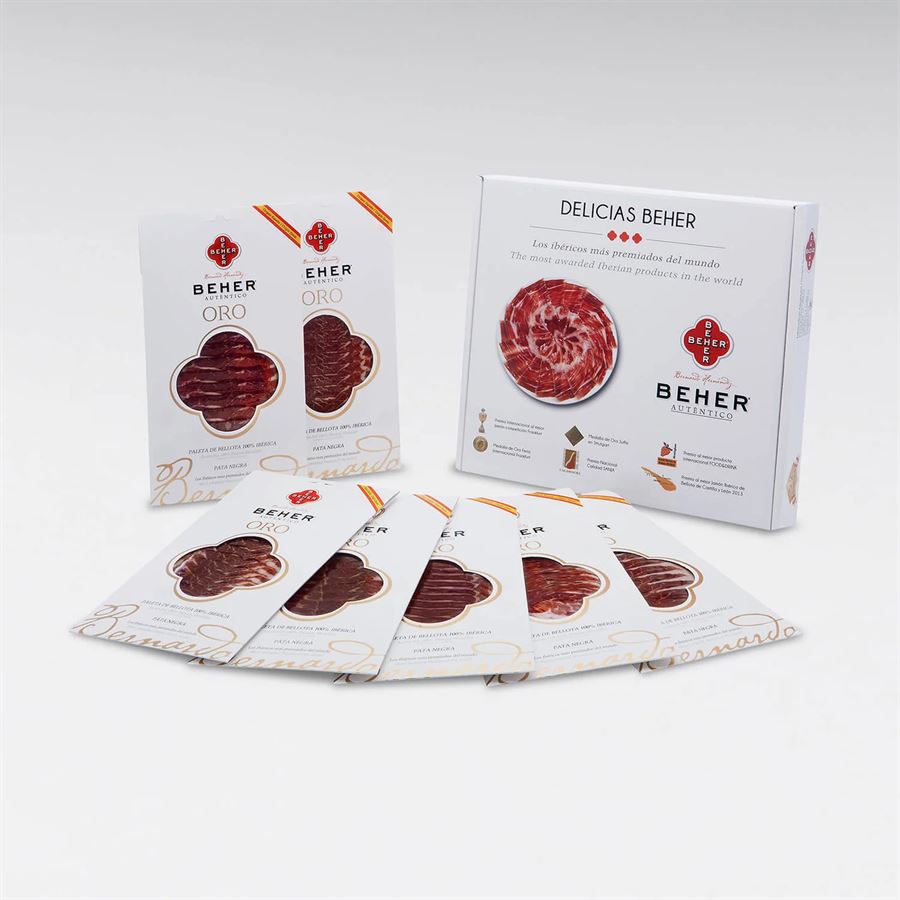 Paleta de Cebo de Campo 100% Ibérico Único loncheado, BEHER