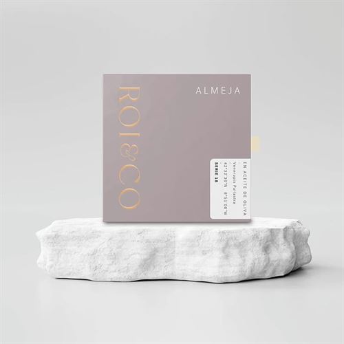 Almeja en aceite de oliva, serie 18 Roi&Co