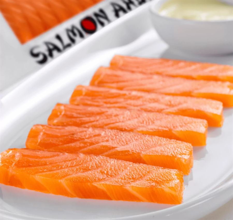 Sashimi de Salmón Ahumado 150 g, Ahumados Dominguez