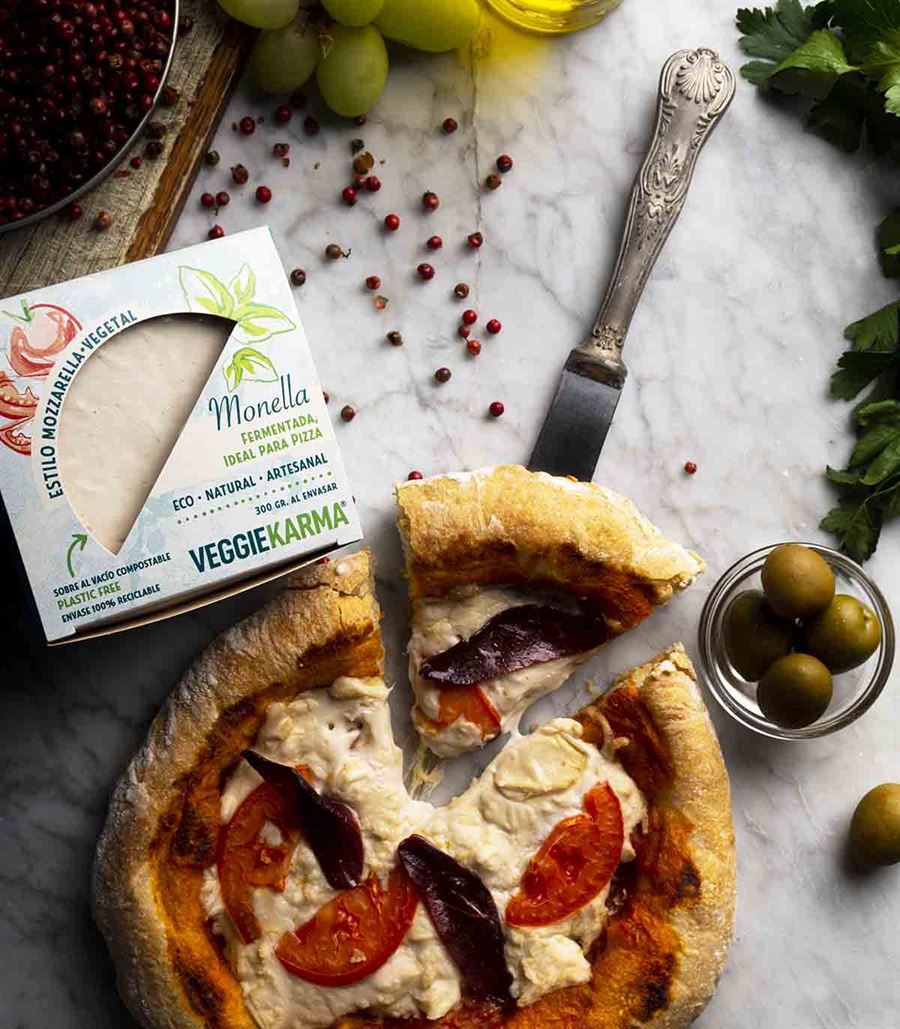 Monella - Bloque vegano para rallar y fundir, Veggie Karma