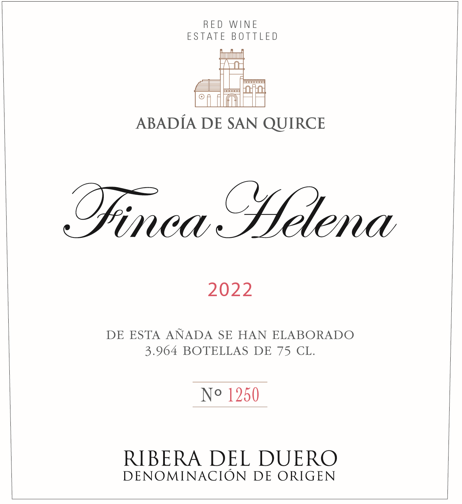 Finca Helena, Abadía de San Quirce vino tinto (3 unidades)