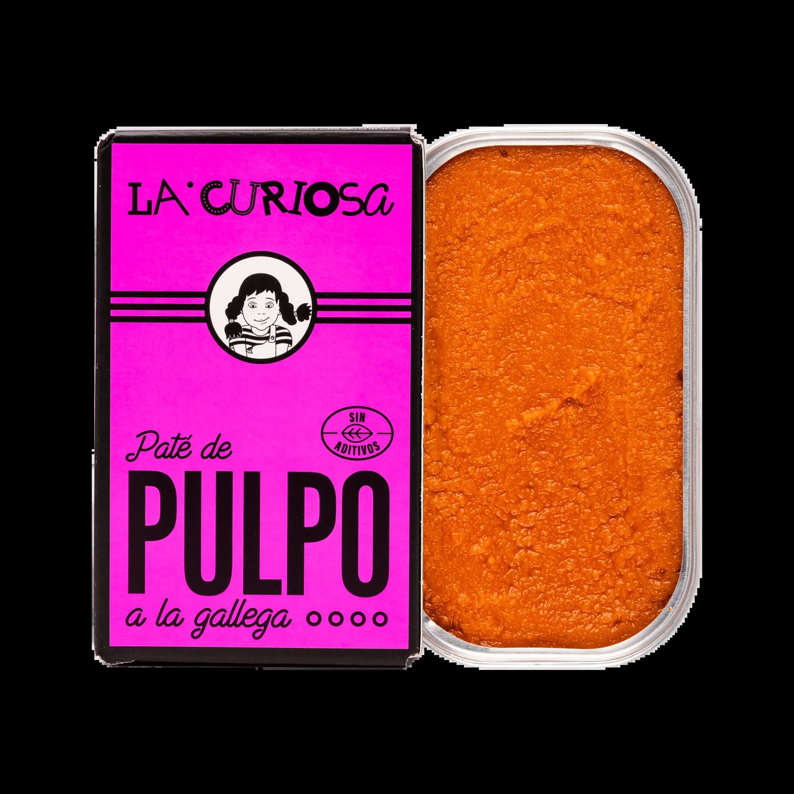 Paté de pulpo a la gallega, La Curiosa