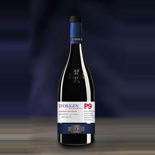 Vino tinto Ecológico, D’Origen P9, Can Bas (6 unidades)