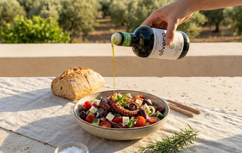 AOVE Picual Ecológico 500 ml Frutado Intenso Jaén, Olvero