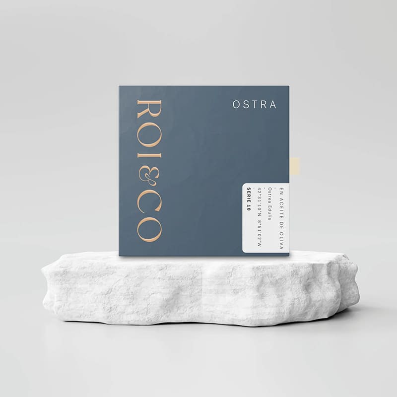Ostra en aceite de oliva, serie 10, Roi&Co
