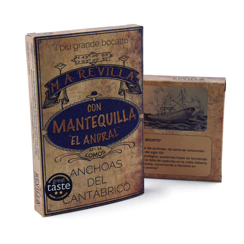 Anchoas M.A. Revilla  - En mantequilla ecológica