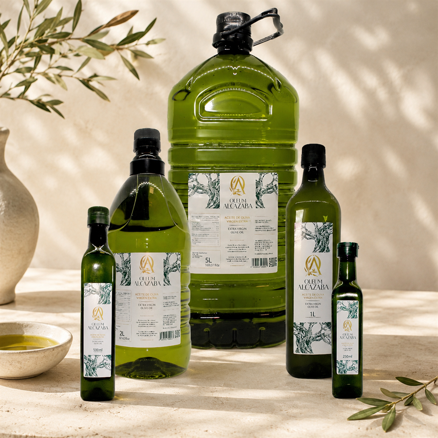 Aceite de Oliva Virgen Extra Coupage en PET, Oleum Alcazaba
