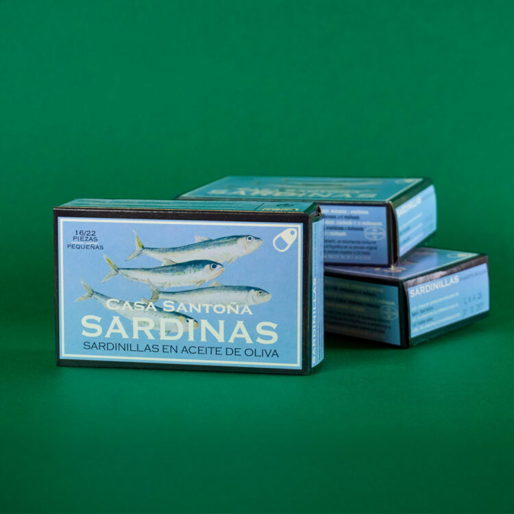Sardinillas en aceite de oliva , Casa Santoña
