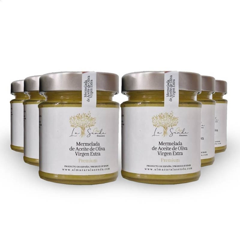 Mermelada de Aceite de Oliva Virgen Extra Ecológico Premium, Oro La Senda