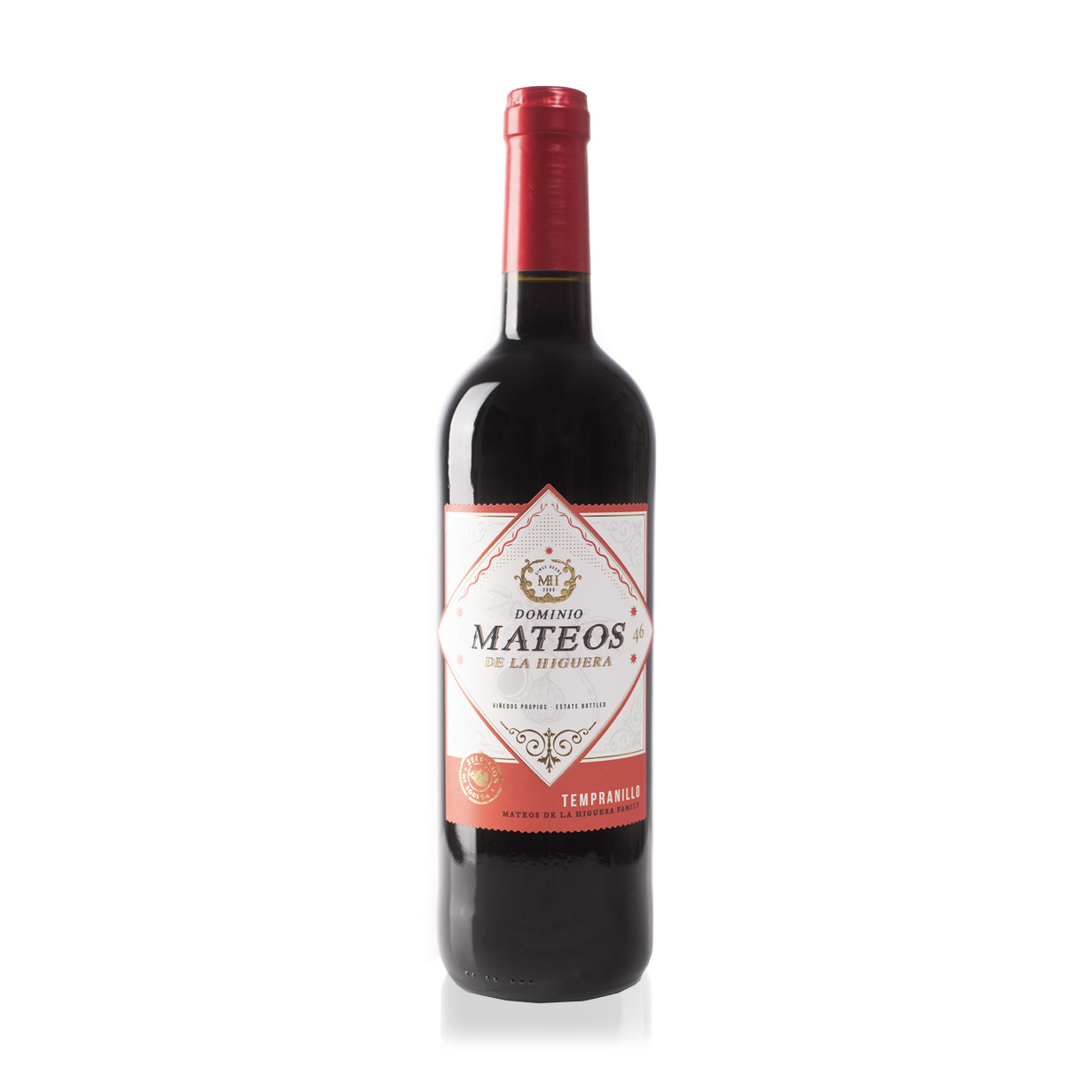 Vino tinto, tempranillo, Dominio Mateos de la Higuera, Bodega Vega Demara