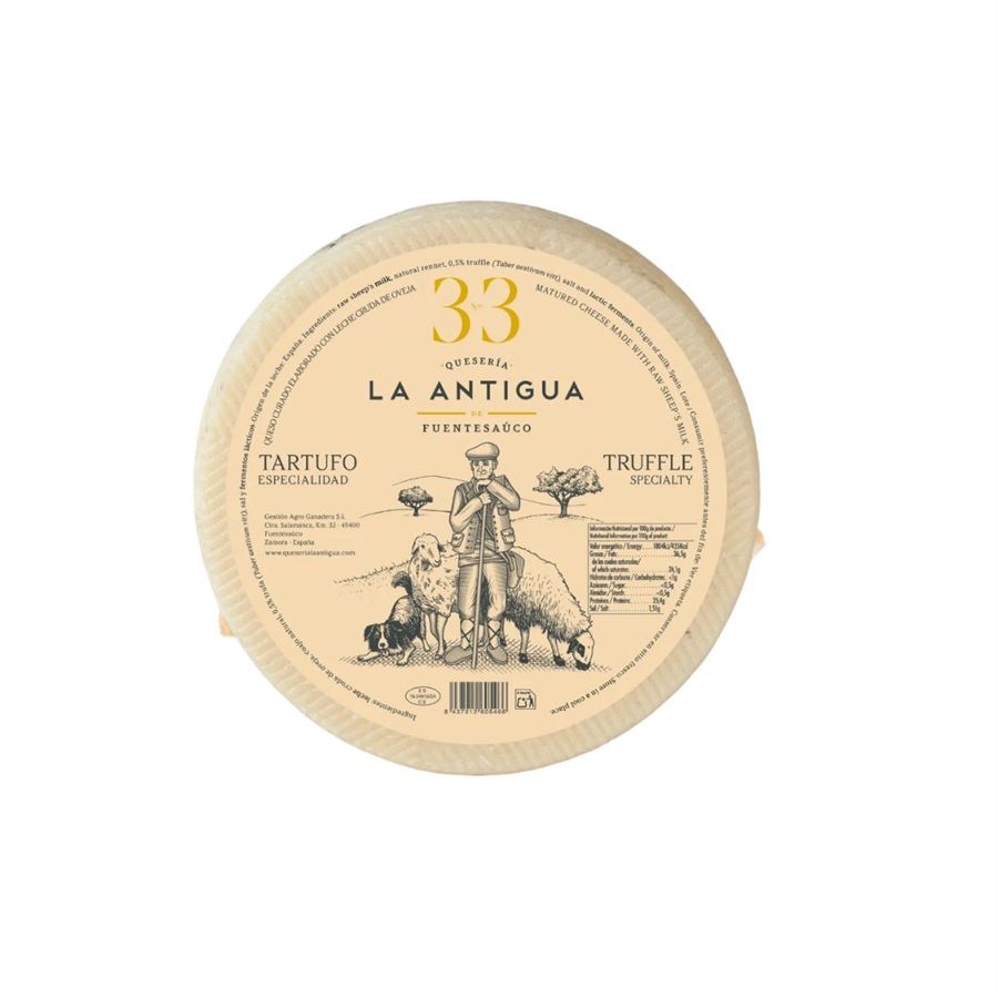Queso de Oveja al Tartufo, La Antigua