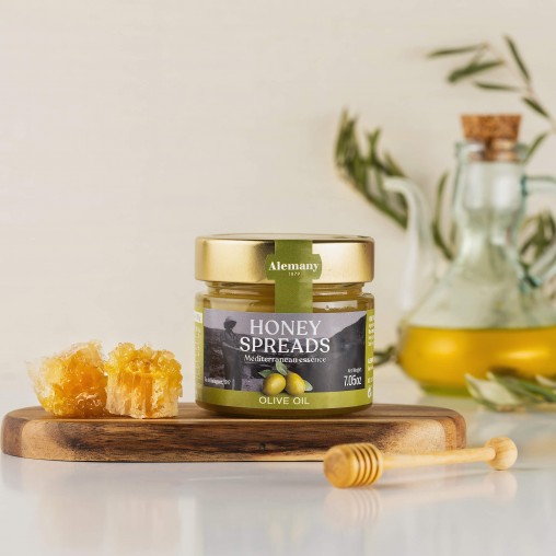 Honey Spreads, Crema de aceite de oliva virgen extra y miel, Alemany1879