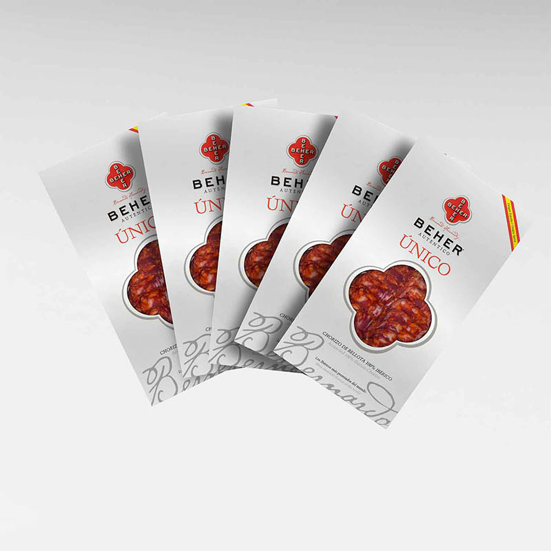 Chorizo loncheado 100% Ibérico Bellota Único, BEHER