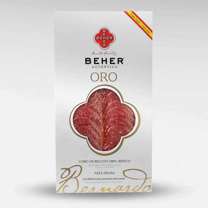 Lomo 100% Ibérico Bellota Oro loncheado, BEHER