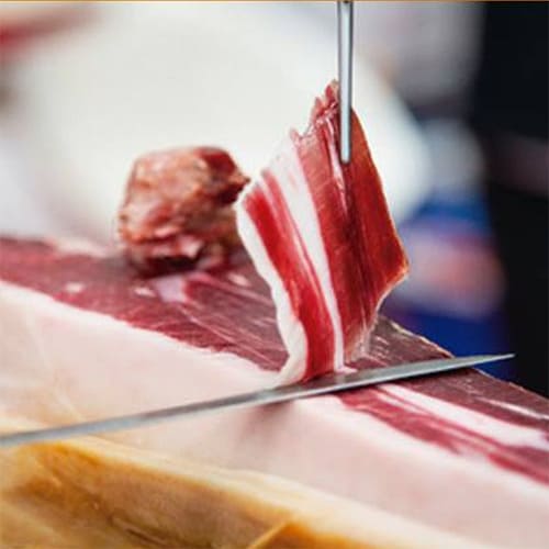 Jamón 100% Ibérico Bellota loncheado, Majada Pedroche