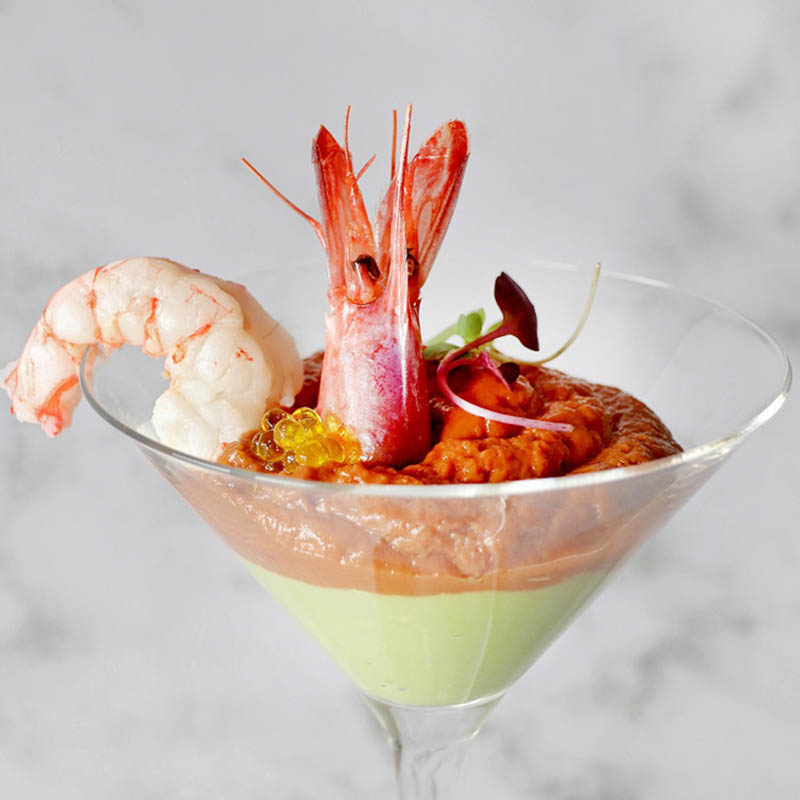 Mousse de Gamba, Can Bech