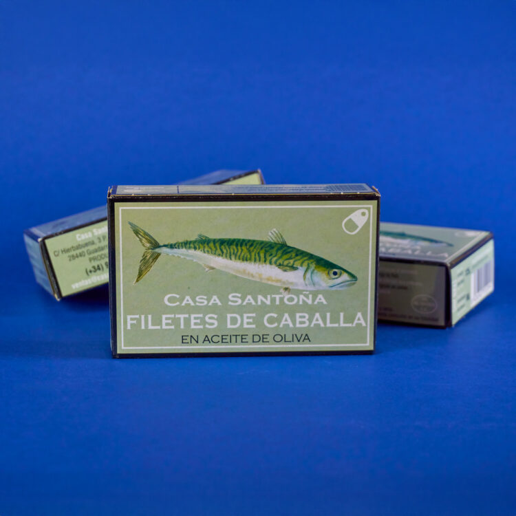 Filetes de caballa en aceite de oliva, Casa Santoña
