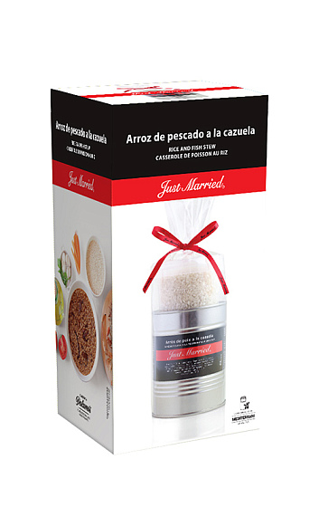 Arroz de pescado a la cazuela, Just Married