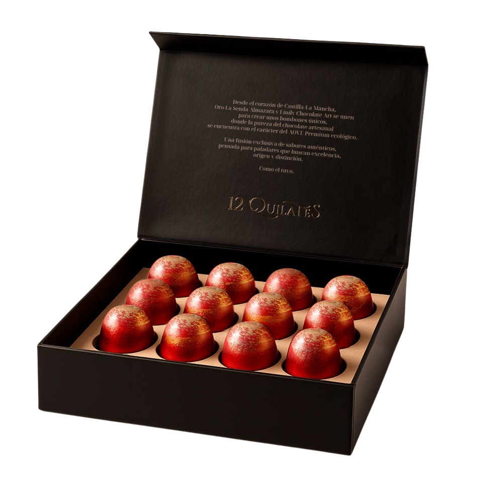 Bombones 12 quilates, Gourmet, Oro La Senda