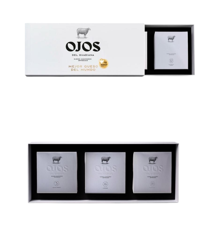 Pack de Quesos, Ojos del Guadiana (3, 6 y 12 meses)