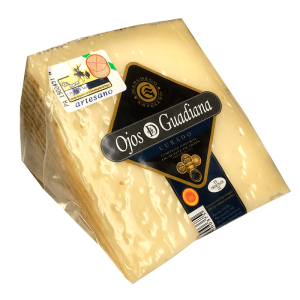 Queso manchego D.O., curado, 6 meses Ojos del guadiana