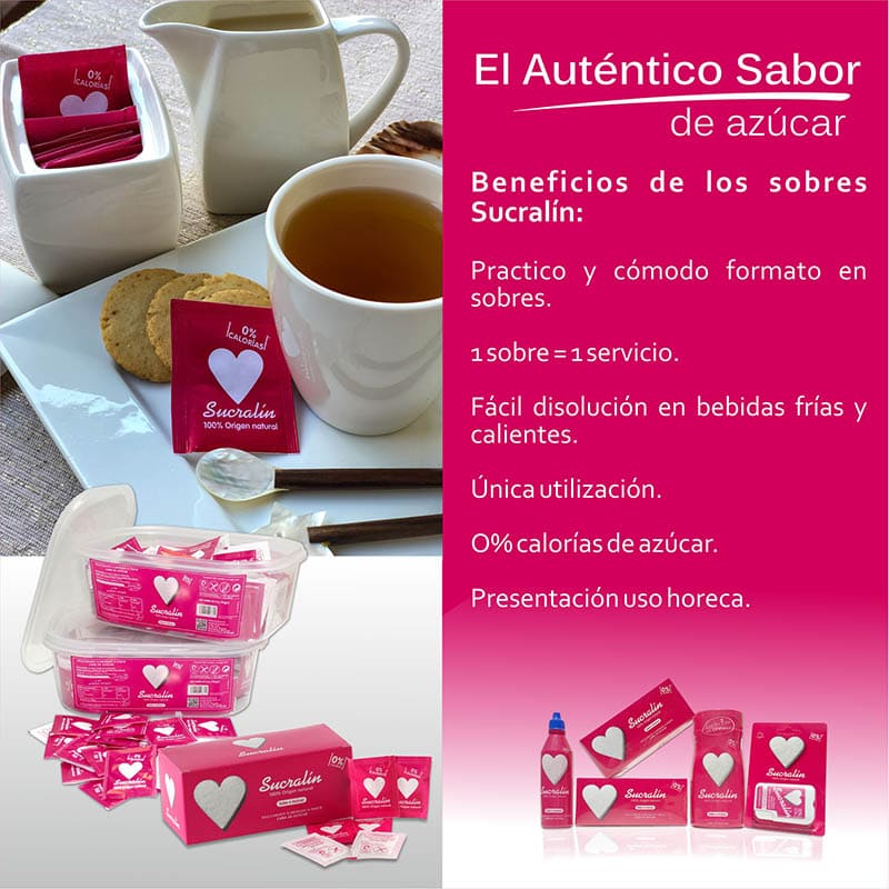 Sucralín 50 sachettes Formato Gran Consumo