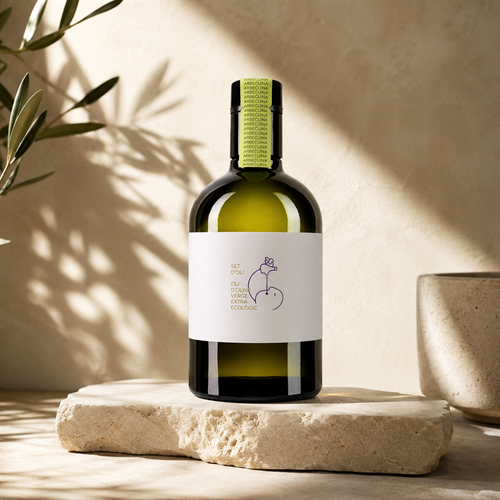 Aceite de Oliva Virgen Extra Arbequina ecológico, Set d'Oli