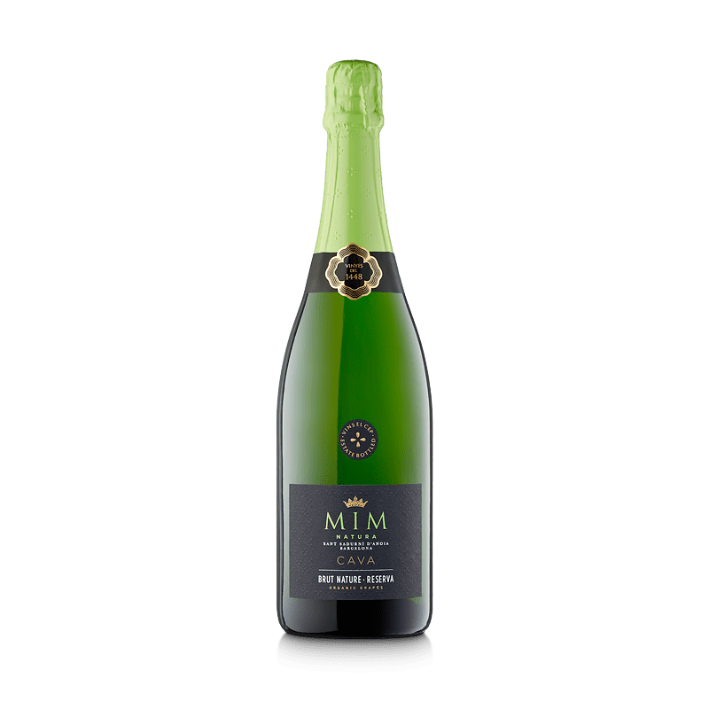 Cava MIM Natura Brut Nature Reserva, biodinámico, Vins El Cep (6 unidades)