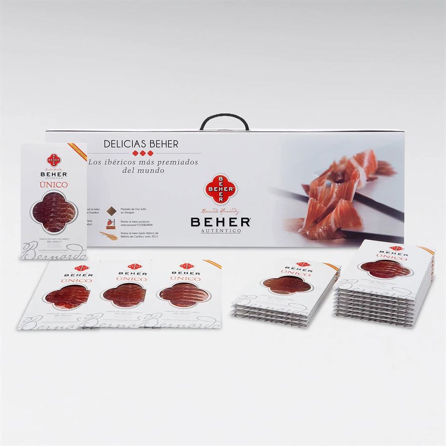 Jamón de Cebo de Campo 100% Ibérico Único loncheado, BEHER