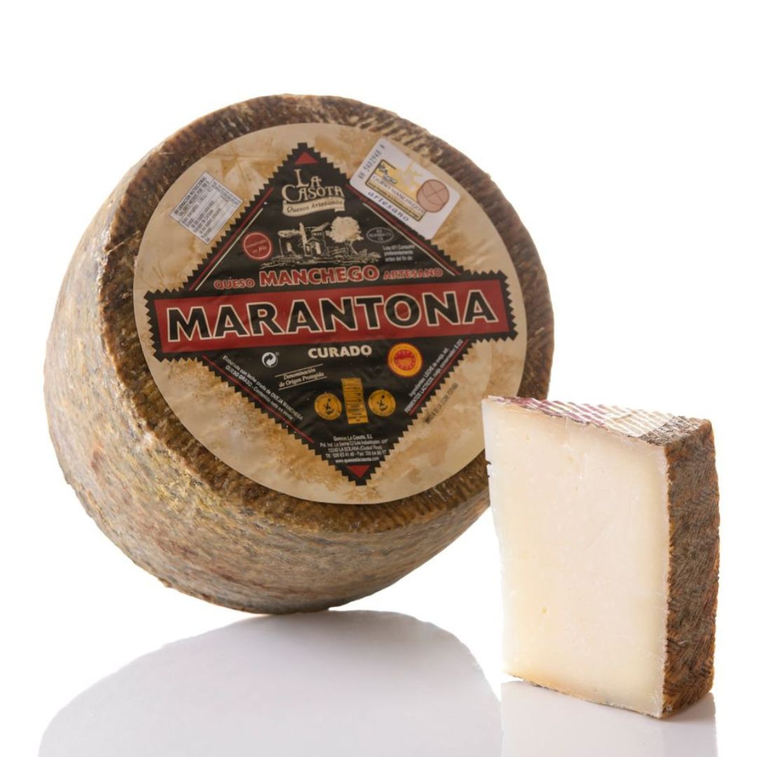 Queso manchego Marantona curado, La Casota
