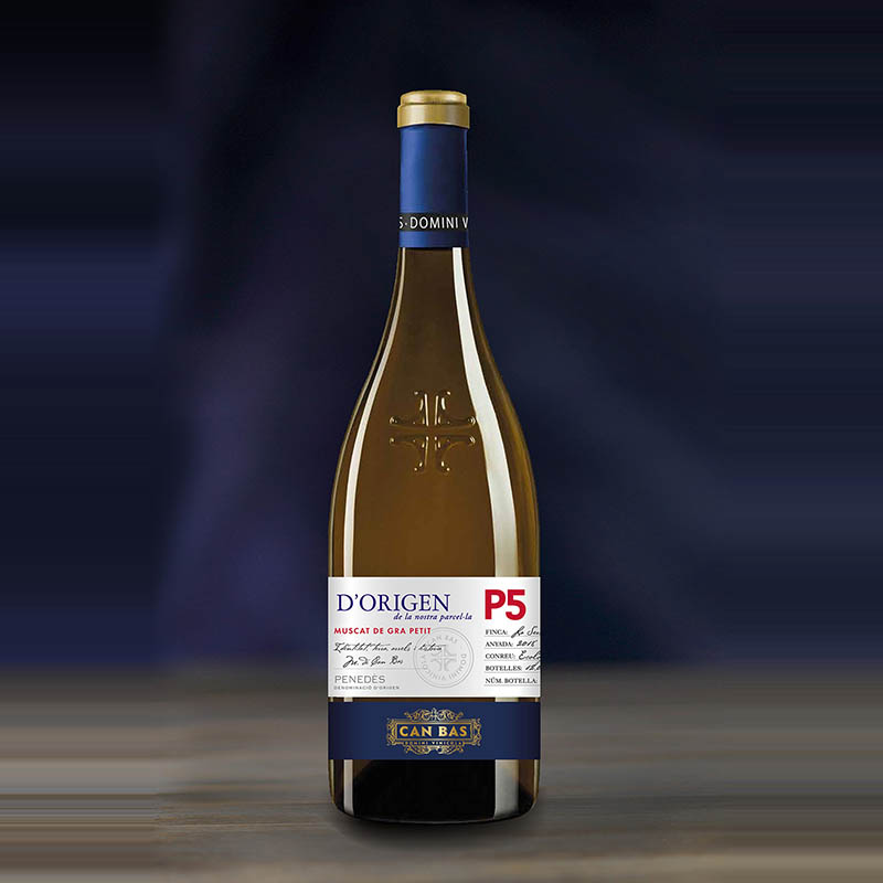 Vino Blanco Ecológico D’Origen P5 Muscat Can Bas (6 unidades)