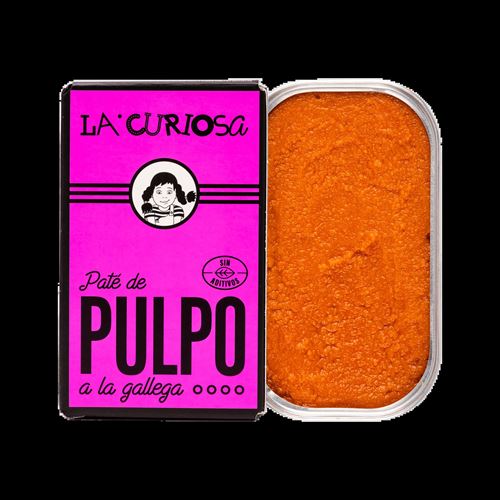 Paté de pulpo a la gallega, La Curiosa
