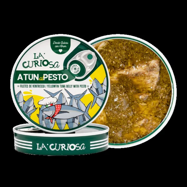 Ventresca de atún al pesto, La Curiosa