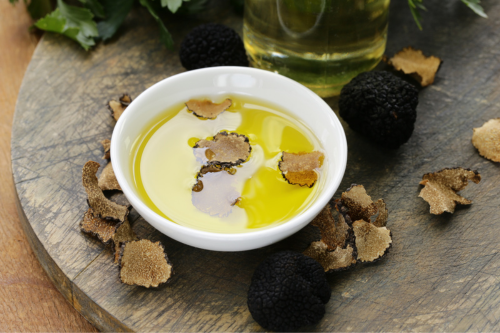 Aceite de Oliva Virgen Extra con Sabor a Trufa Negra, Trufas Górriz