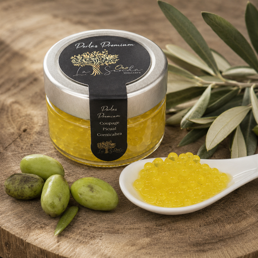 Perlas Aceite de Oliva Virgen Extra Premium, Oro La Senda