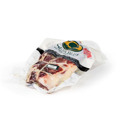 Paleta 100% raza ibérica, deshuesada, D.O.P. Dehesa de Extremadura, Señorio de Montanera