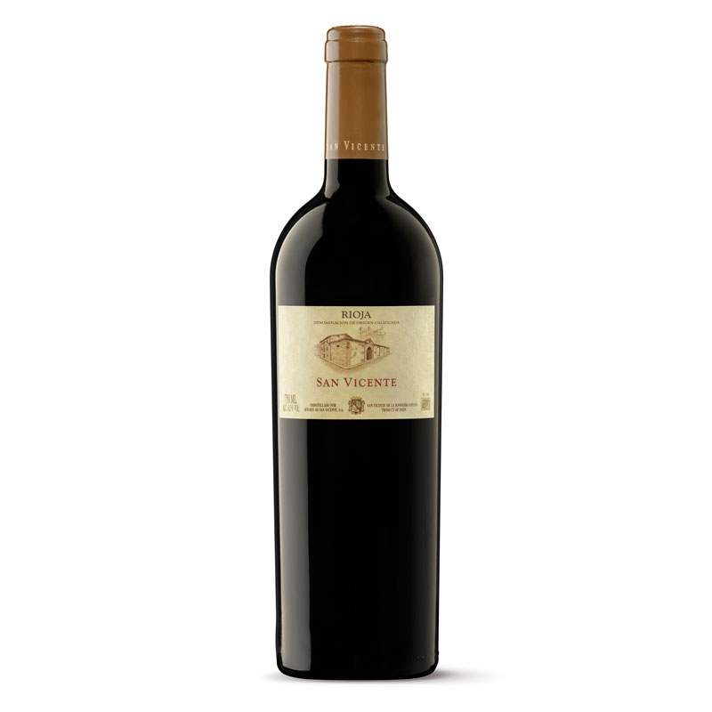 Vino tinto tempranillo San Vicente, Sierra Cantabria