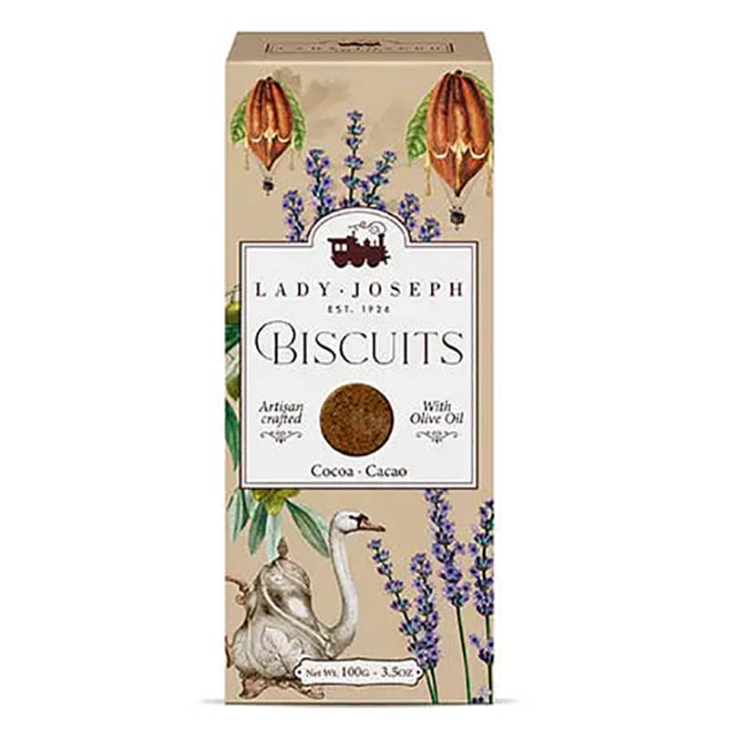 Galletas artesanas de cacao extra crujientes, Lady Joseph (7 unidades)