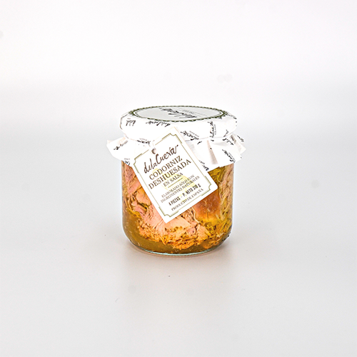 Codorniz deshuesada en salsa, De la Cueva
