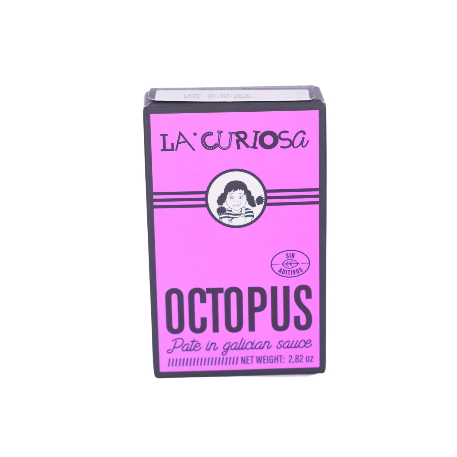 Paté de pulpo a la gallega, La Curiosa