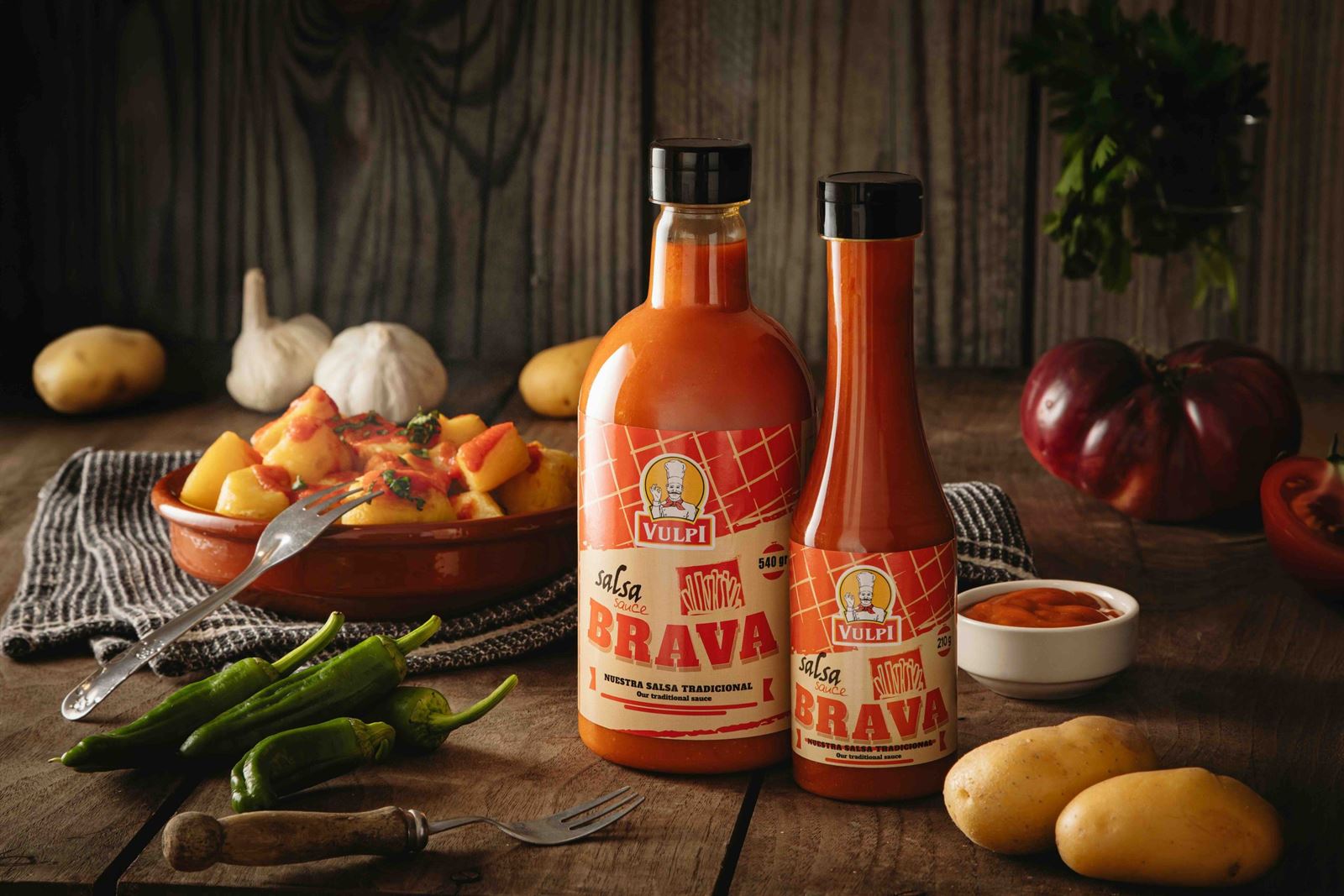 Salsa Brava, Vulpi