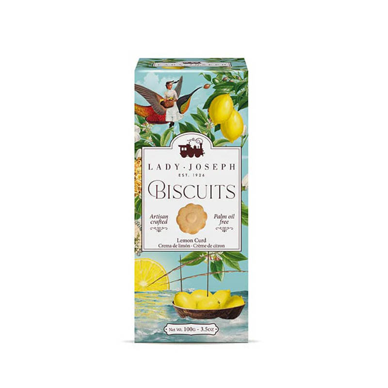 Galletas artesanas de Crema de Limón, Lady Joseph (7 unidades)